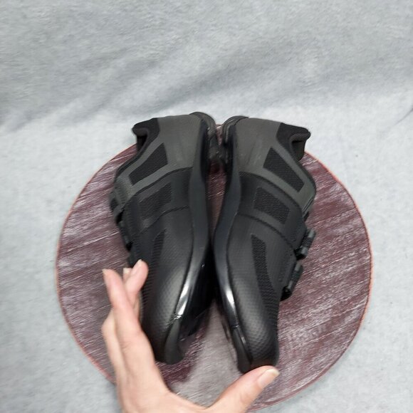 Pearl Izumi Mens Road Cycling Shoes With Triple Velcro Straps Black Mesh Eu 40 - Picture 14 of 15